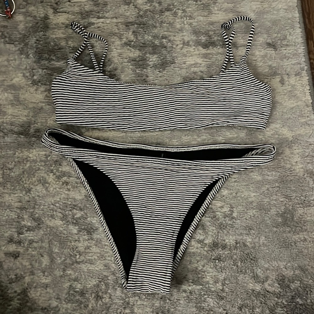 Triangl Striped Bikini